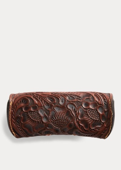 Estojo Para Oculos Ralph Lauren Hand-Tooled Homem 85021-XMYW